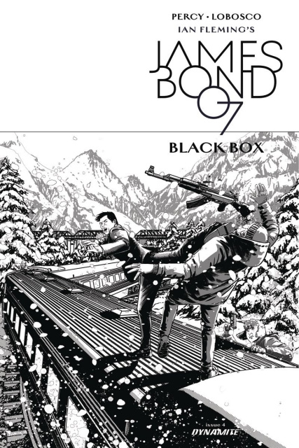 James Bond: Black Box #4 (10 Copy Masters B&W Cover)