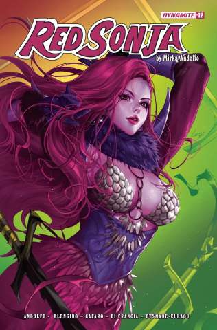 Red Sonja #12 (Leirix Ultraviolet Cover)