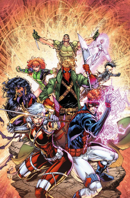WildC.A.T.s #1 (Booth & Hope '90s Foil Cover)