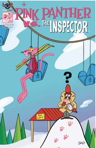 Pink Panther vs. The Inspector #1 (Pink Hijinks Cover)
