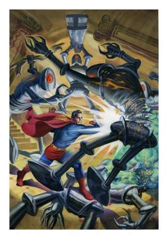 Superman #3 (Steve Rude Superman Card Stock Cover)