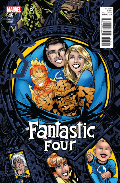 Fantastic Four #645 (Golden Connecting Cover)