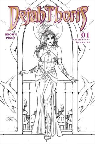 Dejah Thoris #1 (15 Copy Linsner Line Art Cover)