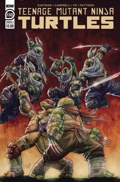 Teenage Mutant Ninja Turtles #133 (Peniche Cover)