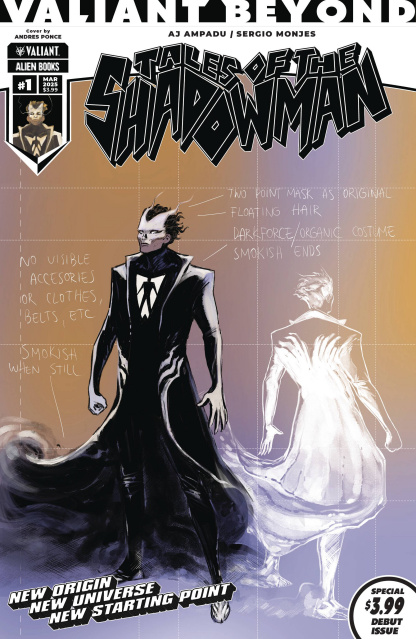 Valiant Beyond: Tales of the Shadowman #1 (Ponce Design Cover)