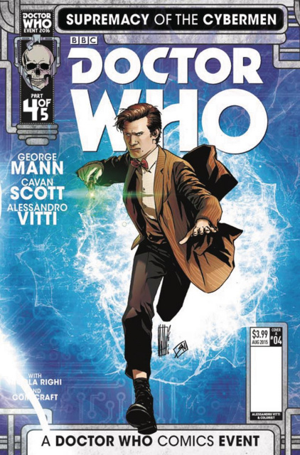 Doctor Who: Supremacy of the Cybermen #4 (Vitti Cover)
