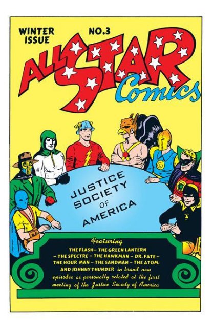 All-Star Comics #3 (Facsimile Edition EE Hibbard Cover)