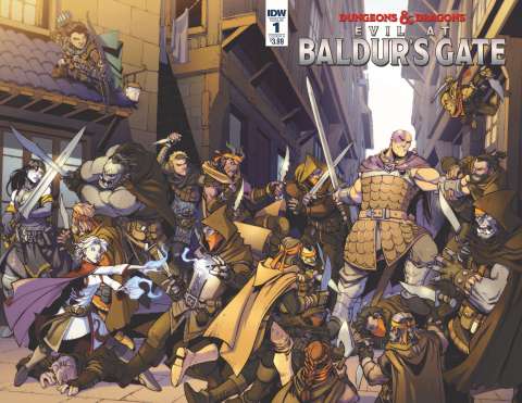 Dungeons & Dragons: Evil at Baldur's Gate #1 (Dunbar Cover)