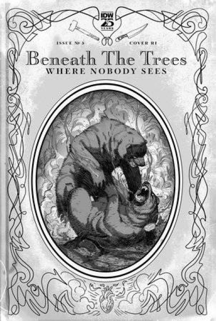 Beneath the Trees Where Nobody Sees #5 (25 Copy B&W Cover)