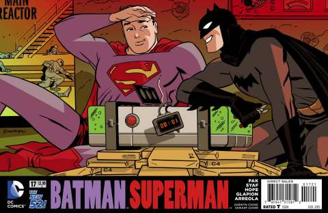 Batman / Superman #17 (Darwyn Cooke Cover)