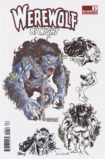 Werewolf by Night: Red Band #4 (10 Copy Design Cover)