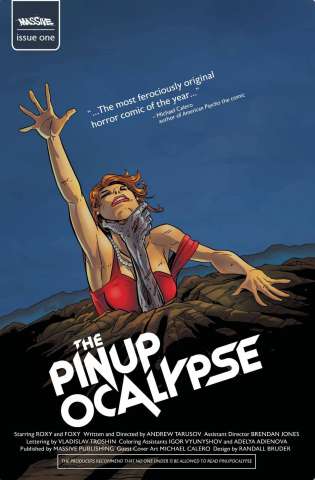 Pinupocalypse #1 (Horror Movie Homage Cover)