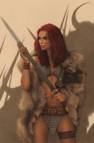 The Invincible Red Sonja #8 (Celina Virgin Cover)