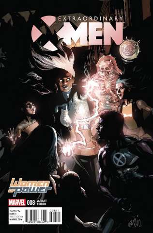 Extraordinary X-Men #8 (Yu WOP Cover)