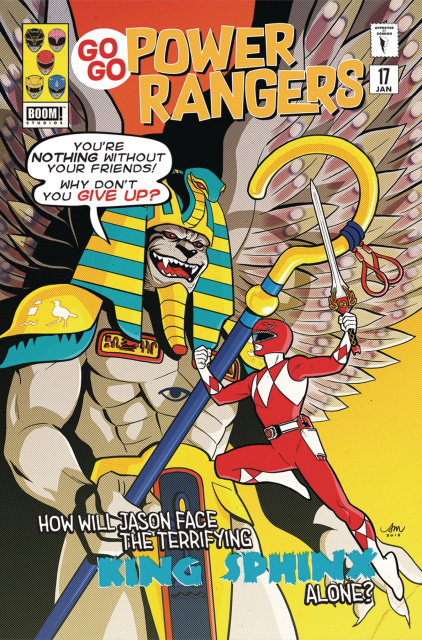 Go, Go, Power Rangers! #17 (Mok Cover)