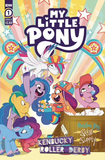 My Little Pony: Kenbucky Roller Derby #1 (Mebberson Cover)