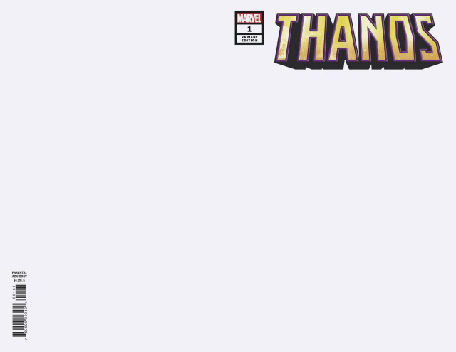Thanos #1 (Blank Cover)