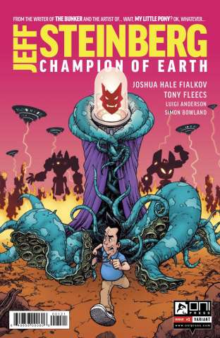 Jeff Steinberg: Champion of Earth #1 (Burnham Cover)
