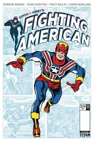 Fighting American #3 (Kirby Cover)