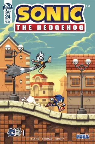 Sonic the Hedgehog #24 (Hammerstrom Cover)
