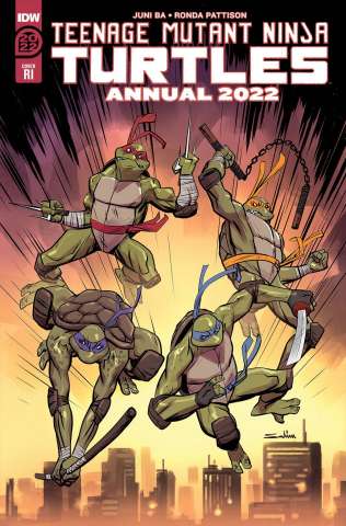 Teenage Mutant Ninja Turtles Annual 2022 (10 Copy Busuru Cover)