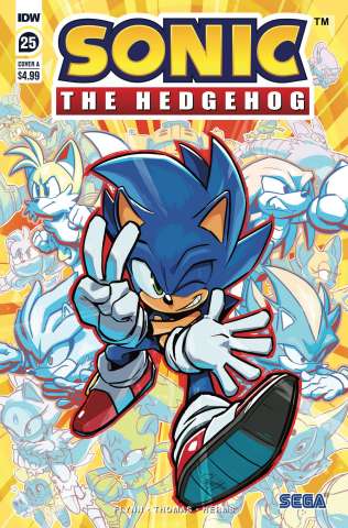 Sonic the Hedgehog #25 (Hesse Cover)