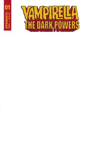 Vampirella: The Dark Powers #1 (Blank Authentix Cover)