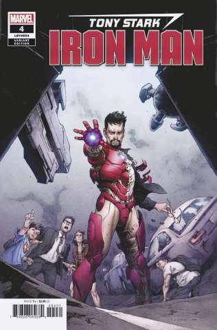 Tony Stark: Iron Man #4 (Opena Cover)