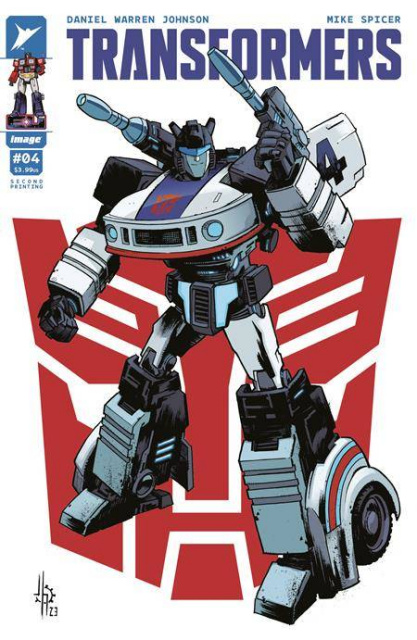 Transformers #4 (Howard 2nd Printing)