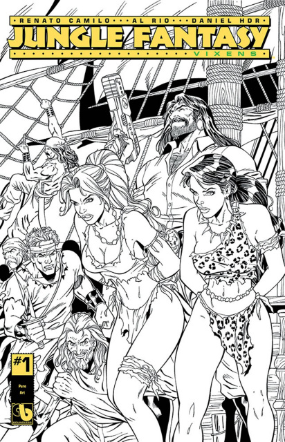 Jungle Fantasy: Vixens #1 (Pure Art Cover)