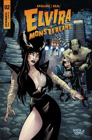 Elvira in Monsterland #2 (Acosta Cover)
