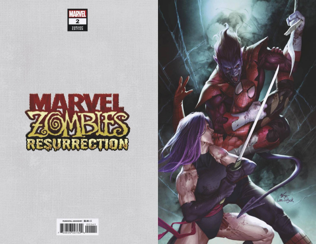 Marvel Zombies: Resurrection #2 (Inhyuk Lee Virgin Cover)