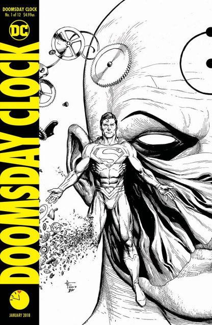 Doomsday Clock #1 (11:57 PM Release Variant Cover)