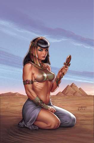 Bettie Page: The Alien Agenda #2 (Linsner Cover)