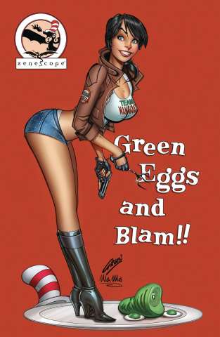 Man Goat & The Bunnyman: Green Eggs & Blam! #1 (10 Copy Cover)