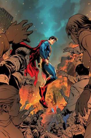 Superman: Lost #8 (Carlo Pagulayan & Jason Paz Cover)