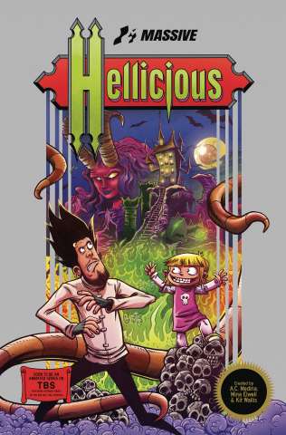 Hellicious #1 (Richardson Video Game Homage Cover)