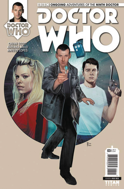 Doctor Who: New Adventures with the Ninth Doctor #3 (Reis Cover)