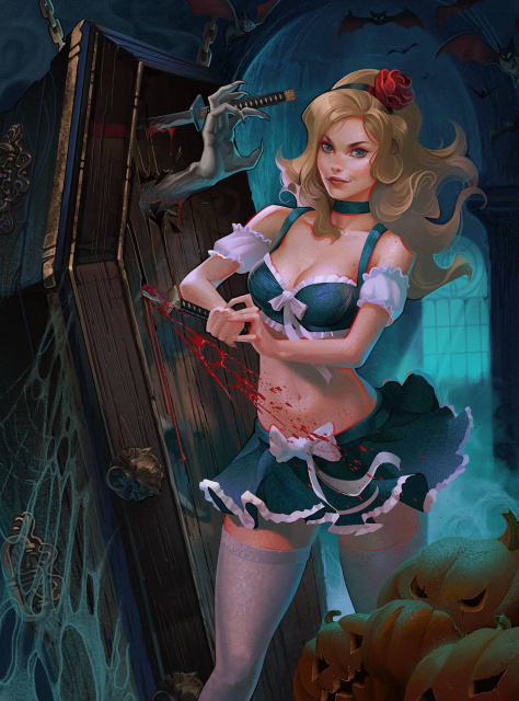 Grimm Fairy Tales 2024 Halloween: Cinderella's Monster Mash (Lomov Cover)