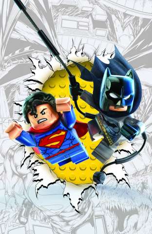 Batman / Superman #16 (Lego Cover)