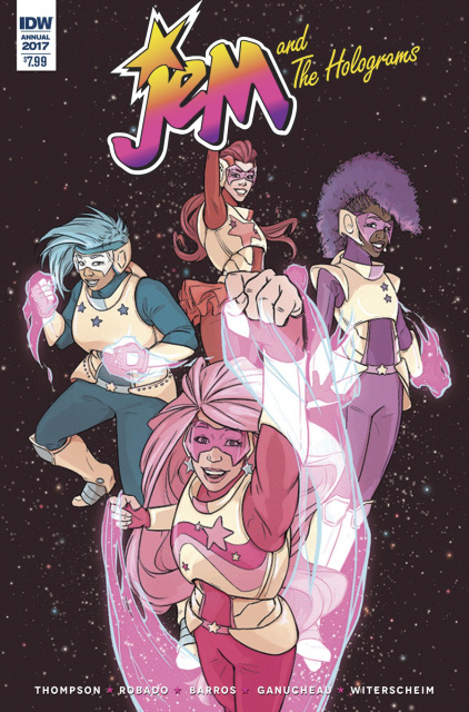 Jem and The Holograms Annual 2017