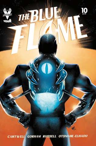The Blue Flame #10 (Gorham Cover)