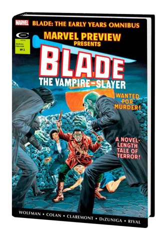 Blade: The Early Years (Omnibus Morrow Cover)