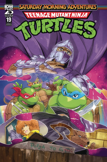 Teenage Mutant Ninja Turtles: Saturday Morning Adventures #19 (Arq Cover)