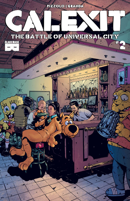 Calexit: The Battle of Universal City #2 (Granda Cover)