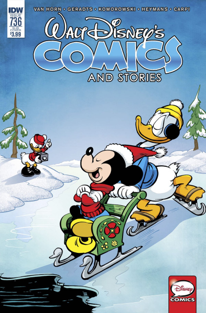 Walt Disney's Comics and Stories #736 (Subscription Cover)