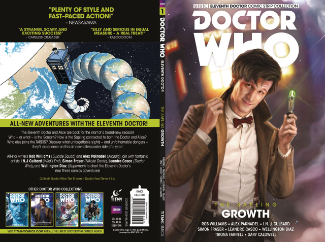Doctor Who: Eleventh Doctor Comic Strip Collection Vol. 1: Growth