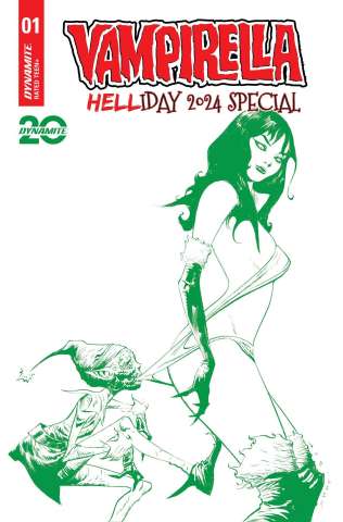 Vampirella Helliday 2024 Special #1 (Lee Line Art Cover)