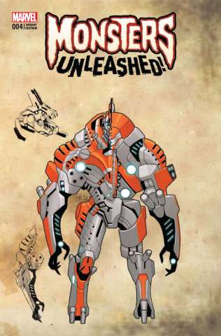 Monsters Unleashed! #4 (Larocca Monster Cover)