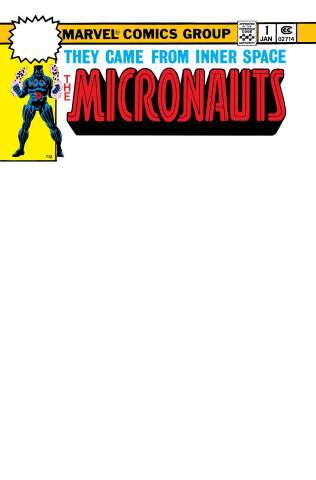 Micronauts #1 (Facsimile Edition Blank Cover)